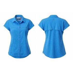 Magellan Outdoors Women's Overcast Fishing Button Down Shirt Large Semi Fitted